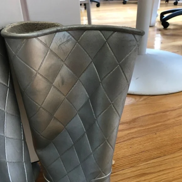 Sperry 'Pelican Tall Quilted" Rainboots Size 6 - Picture 6 of 8